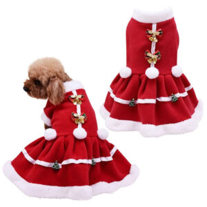 Christmas Warm Fleece Skirt