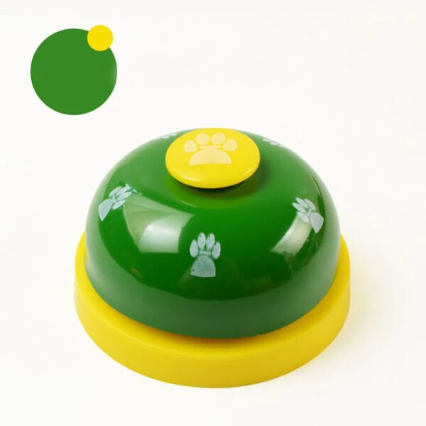 Green Creative Pet Call Bell Toy