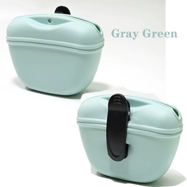 Grey Green Portable Pet Training Bag