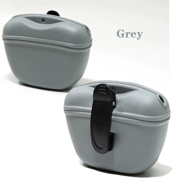 Grey Portable Pet Training Bag