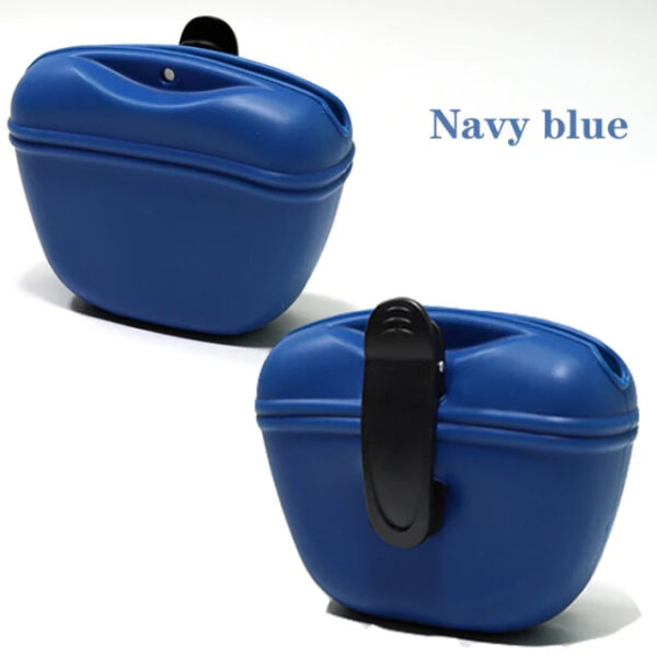 Navy Blue Portable Pet Training Bag