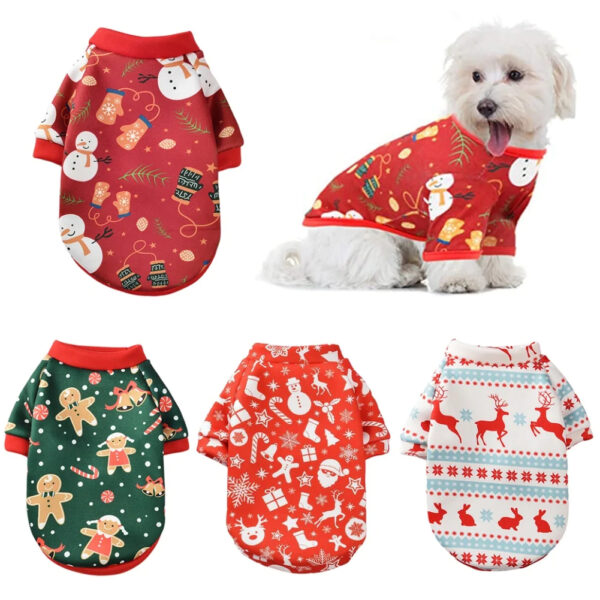 Pet Jacket Coat Christmas Hoodies