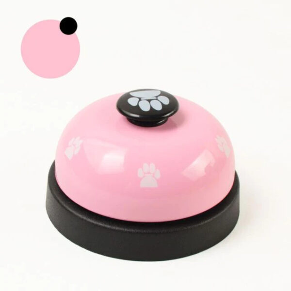 Pink Creative Pet Call Bell Toy