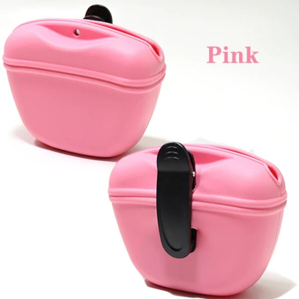 Pink Portable Pet Training Bag