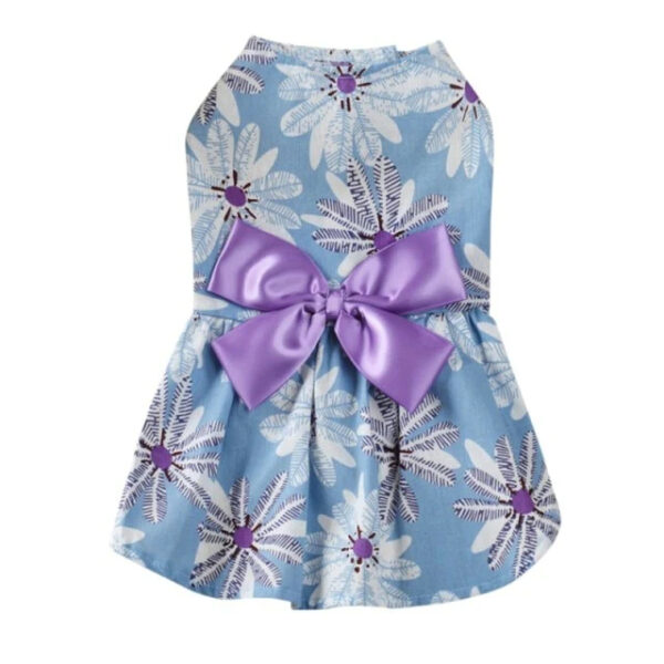 Purple Cute Pet Dresses