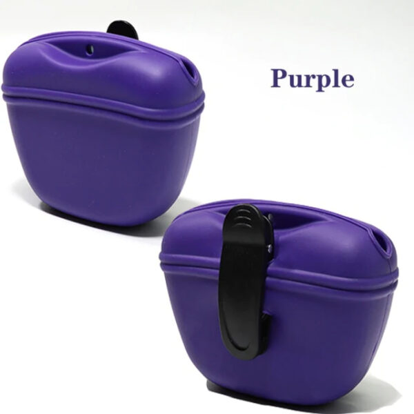 Purple Portable Pet Training Bag