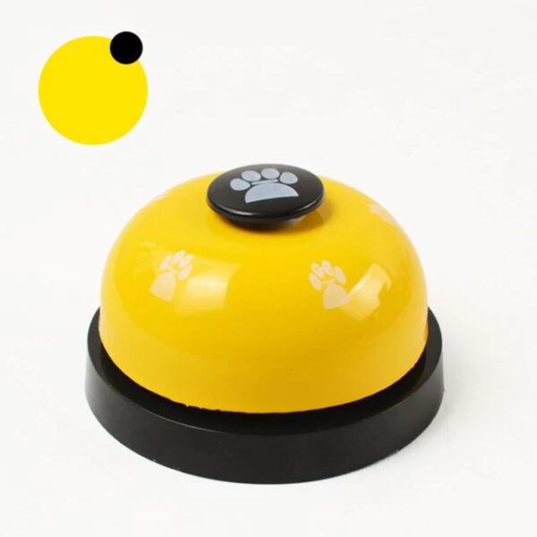 Yellow Creative Pet Call Bell Toy